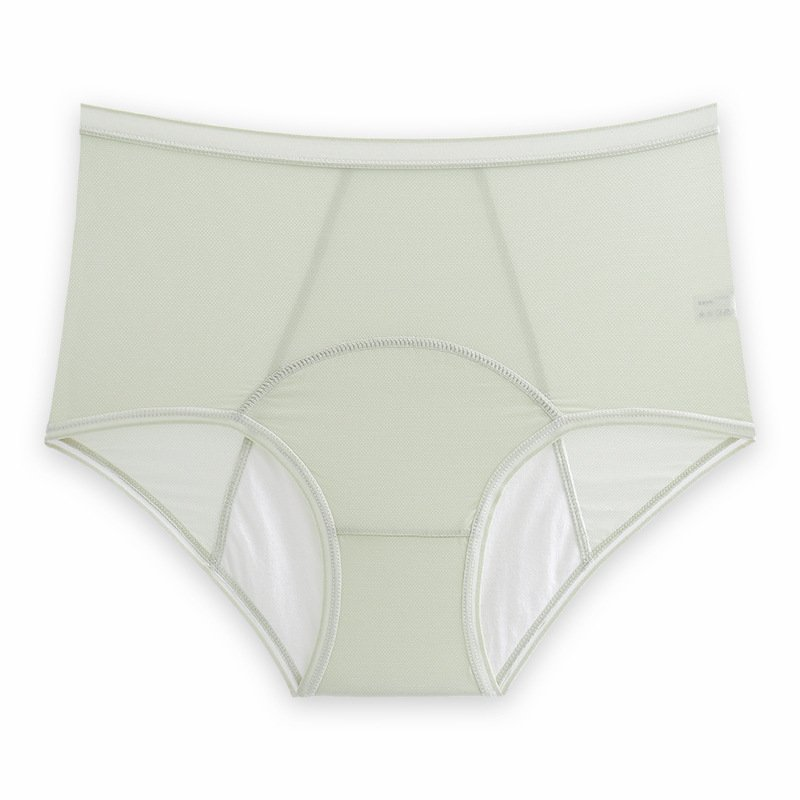 High Waist Leak Proof Ice Silk Panties