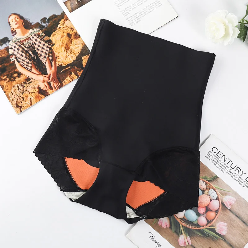 Seamless high waist hip lifting panties