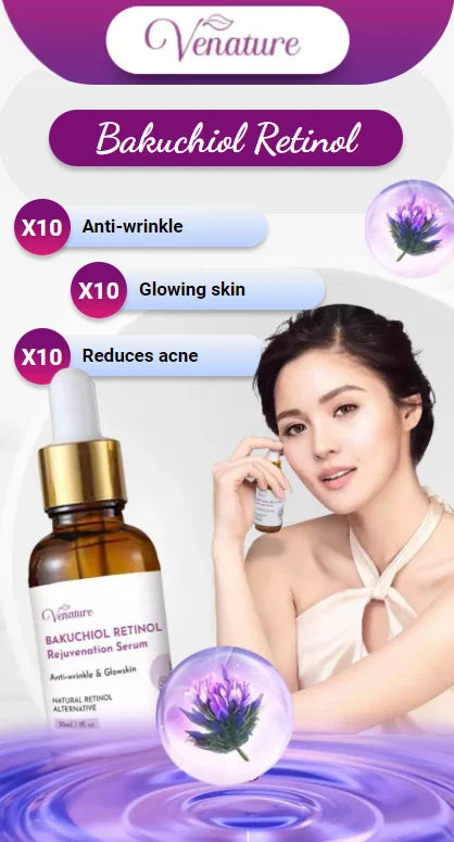 Bakuchiol Retinol Anti Aging Whitening，Renewing Skin Reduce Melasma，Freckles Fading Dark Spots