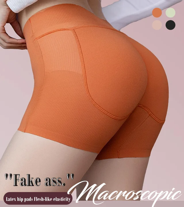 Latex False Buttocks Square Angle Underwear