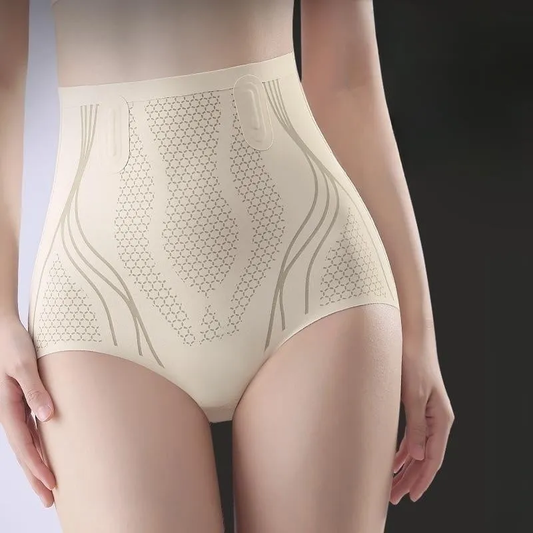 Ice Silk Ion Fibre Repair Shaping Shorts Tummy Control Underpants