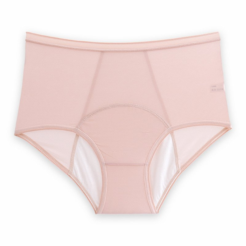 High Waist Leak Proof Ice Silk Panties