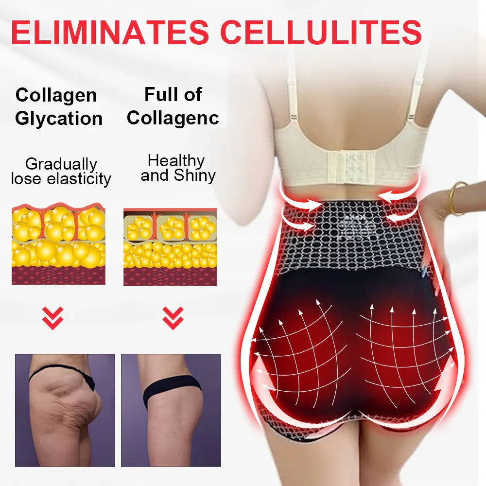 Negative Ion Fat Burning Tummy Tucking Detoxifying Shaping Pants