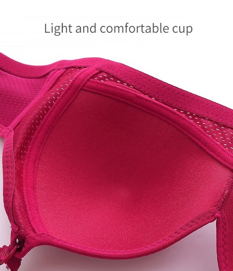 (🎁2024 New Year Hot Sale🎁)🔥Plus Size Bra Women Underwear Wire Free Comfort  Soft Breathable🔥