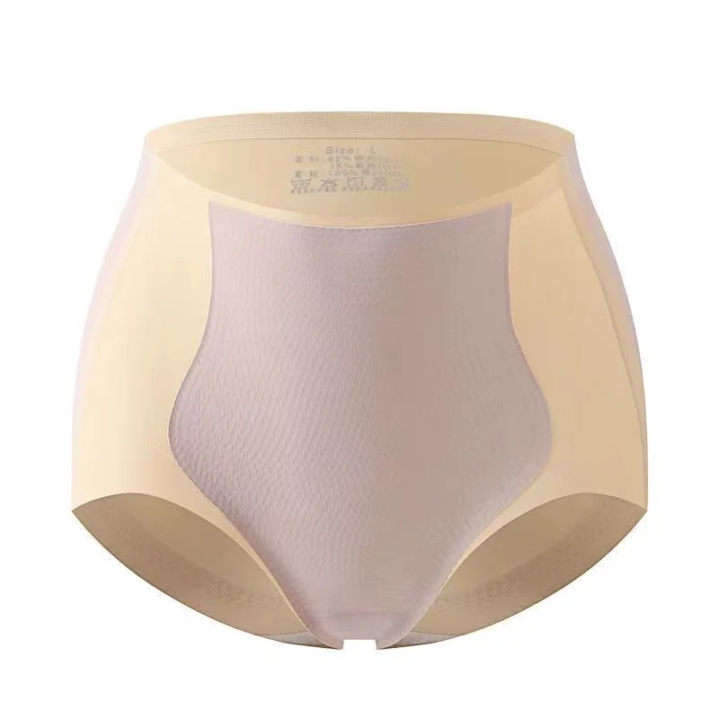 [Hot sale on TikTok]Color block Traceless Hip lifting Shaping Panties