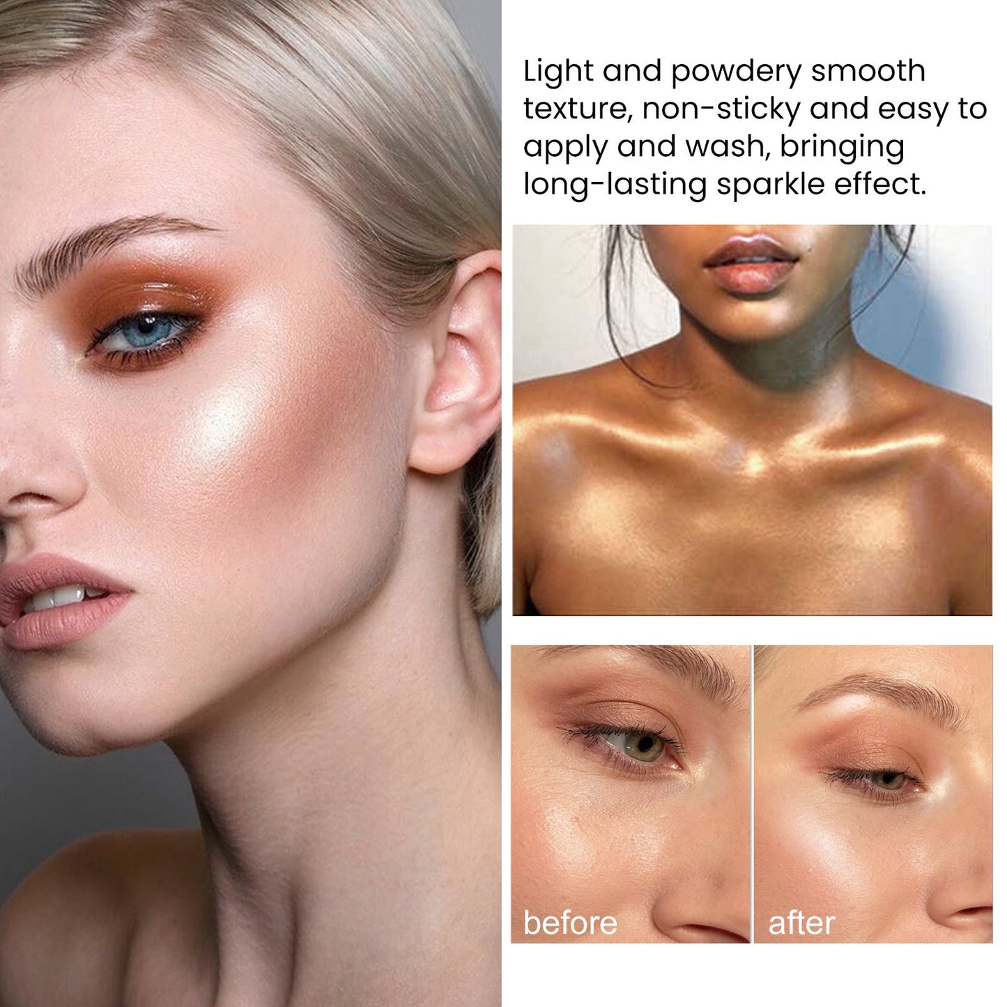 Highlighter Powder Stick Makeup