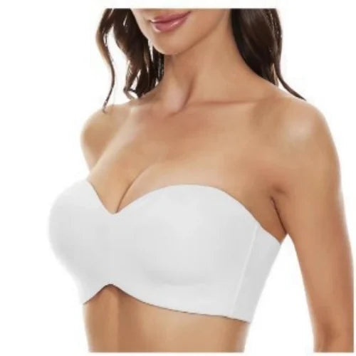 Full support non slip bandeau bra